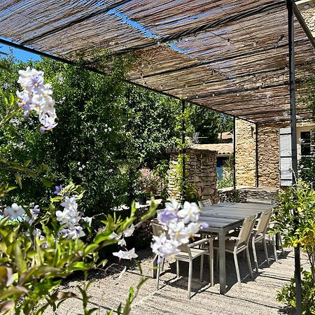Provenzalisches Landhaus Les Martinets Am Fusse Des Mont Ventoux Villes-sur-Auzon エクステリア 写真