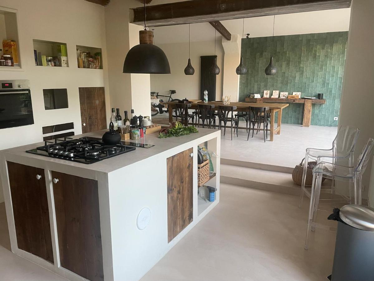 Provenzalisches Landhaus Les Martinets Am Fusse Des Mont Ventoux Villes-sur-Auzon エクステリア 写真
