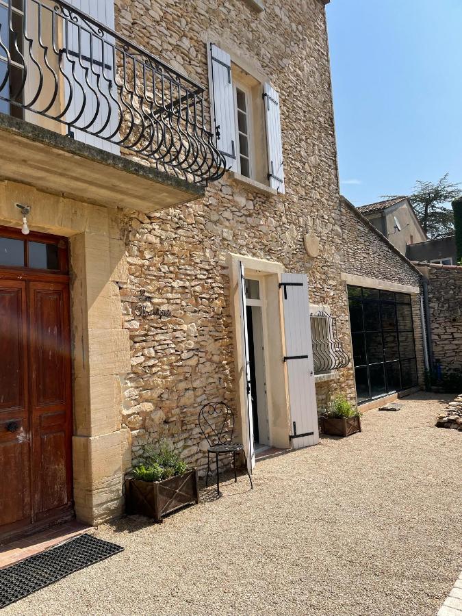 Provenzalisches Landhaus Les Martinets Am Fusse Des Mont Ventoux Villes-sur-Auzon エクステリア 写真