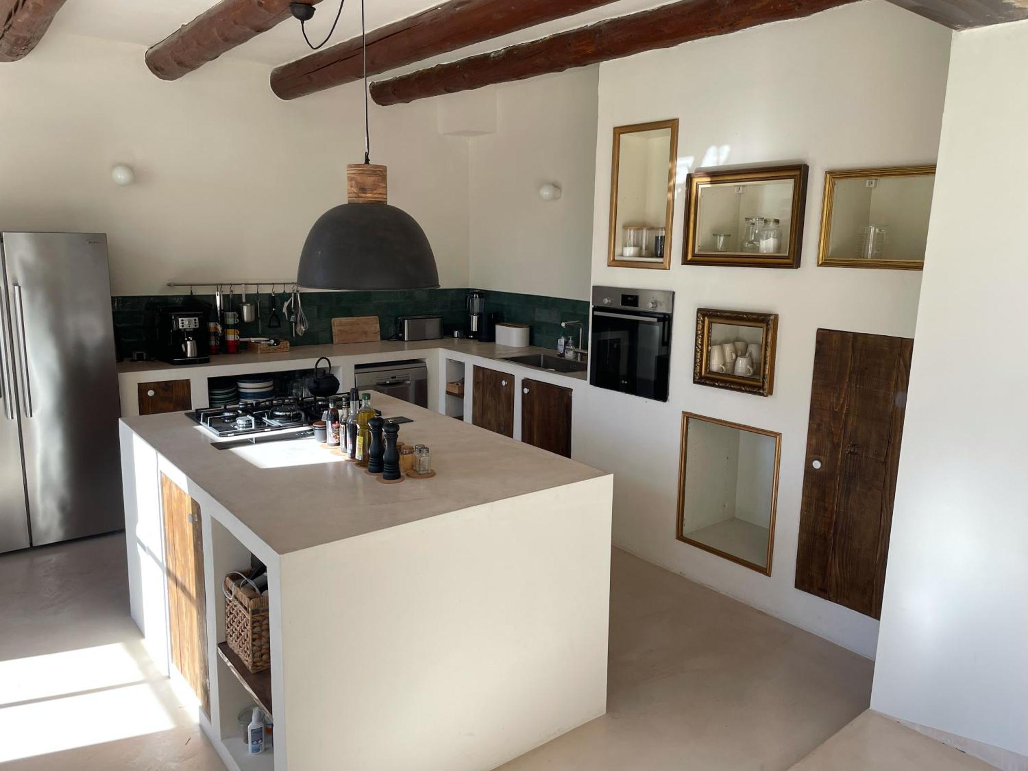 Provenzalisches Landhaus Les Martinets Am Fusse Des Mont Ventoux Villes-sur-Auzon エクステリア 写真