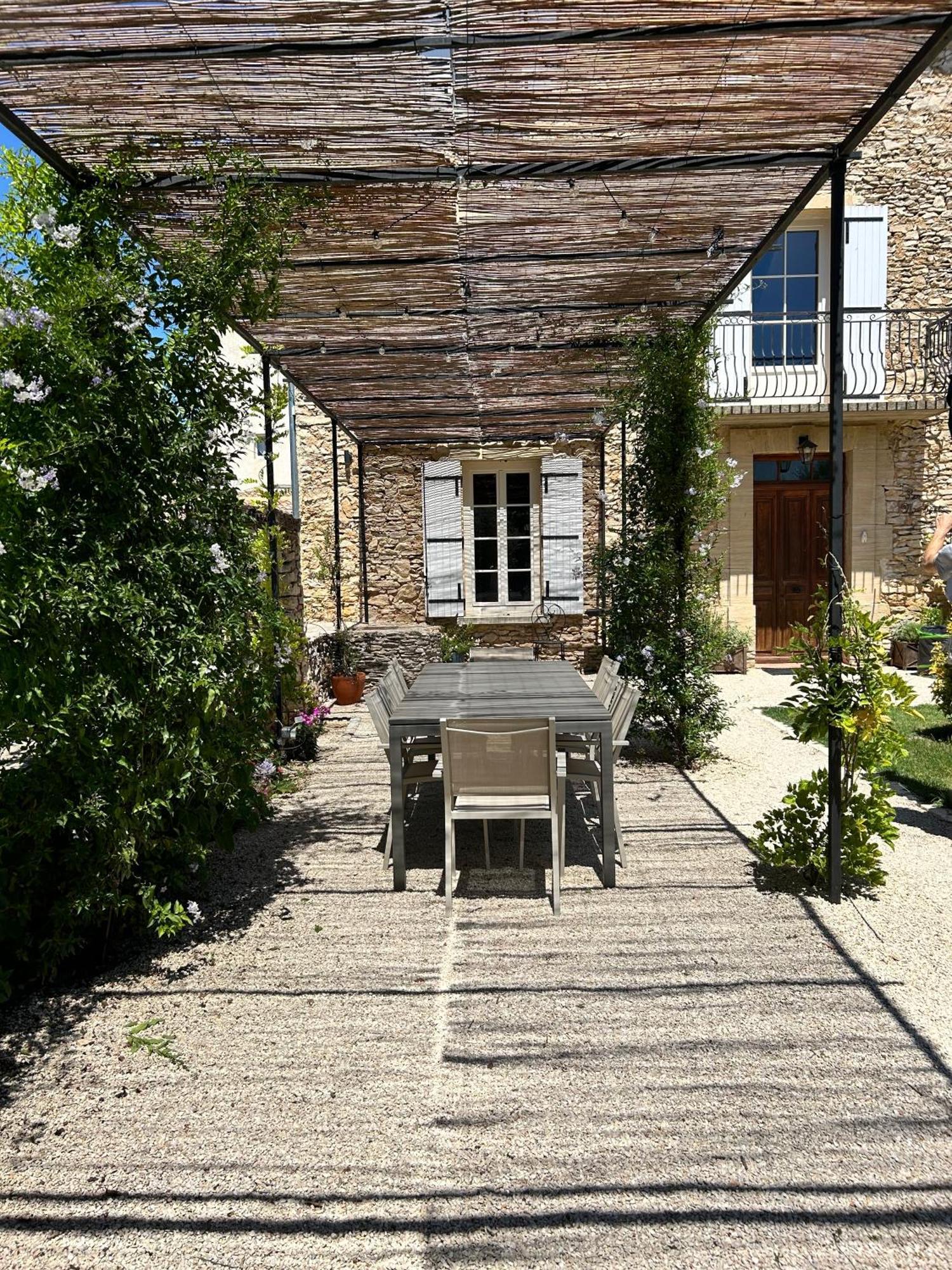 Provenzalisches Landhaus Les Martinets Am Fusse Des Mont Ventoux Villes-sur-Auzon エクステリア 写真